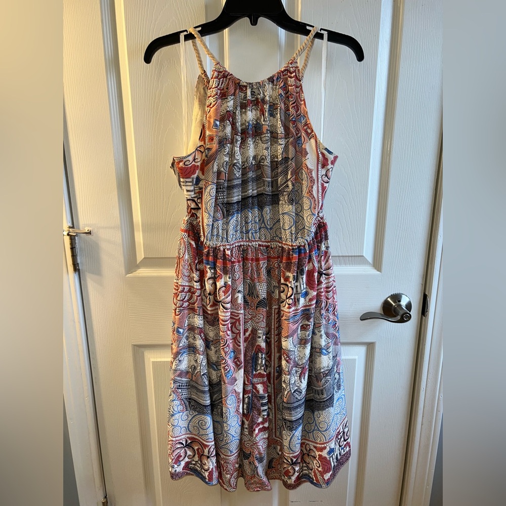 Floreat| Nautical Patterned| Midi Dress